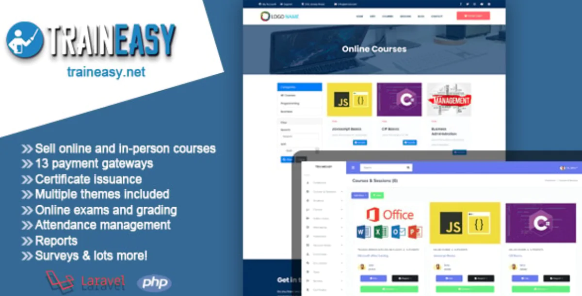 TrainEasy LMS  – Training & Learning Management System